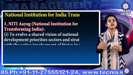 NITI AAYOG || Ms. Kirti Miglani || BBA || TIAS || TECNIA TV