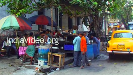 Tandoor roti & Sabji Street foods of Kolkata
