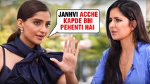 Sonam Kapoor TAUNTS Katrina Kaif Over Her Comment On Janhvi Kapoor's Clothes?