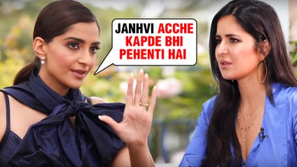 Sonam Kapoor TAUNTS Katrina Kaif Over Her Comment On Janhvi Kapoor's Clothes?