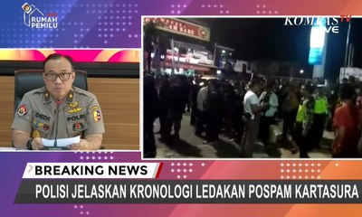 [TERBARU] Polri: Terduga Pelaku Bom Bunuh Diri di Kartasura Terpapar Paham ISIS