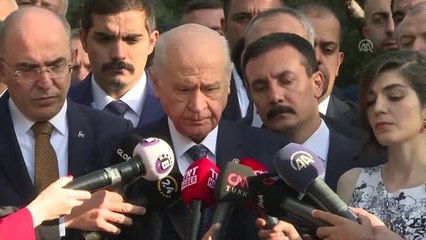 Bahçeli: "Türkiye'nin yeni bir partiye ihtiyacı yok"