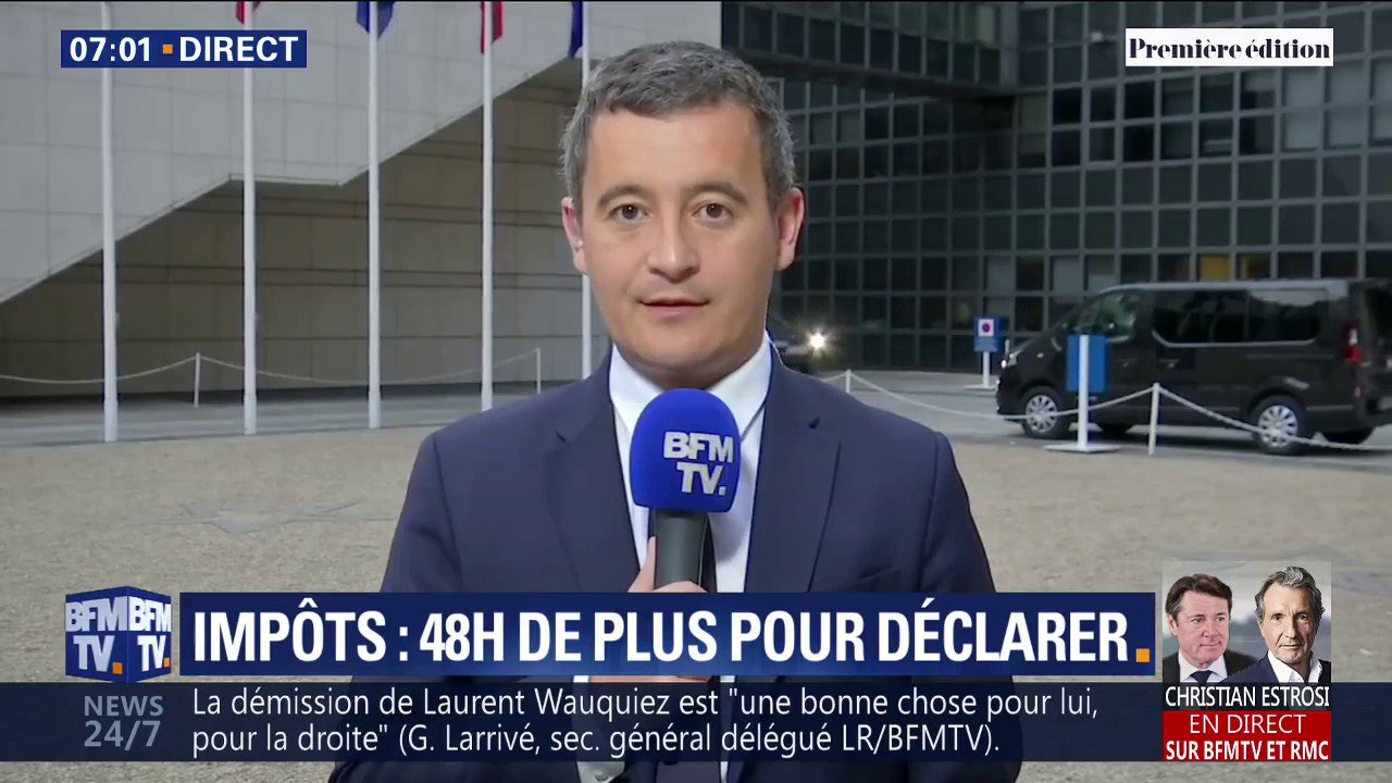 Bug du site des impôts: Darmanin affirme que 3 millions de Français se sont connectés en moins de 30 minutes