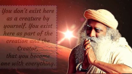 Do Whatever You Want With Me - Leave It To The Creator - Sadhguru About Devotion