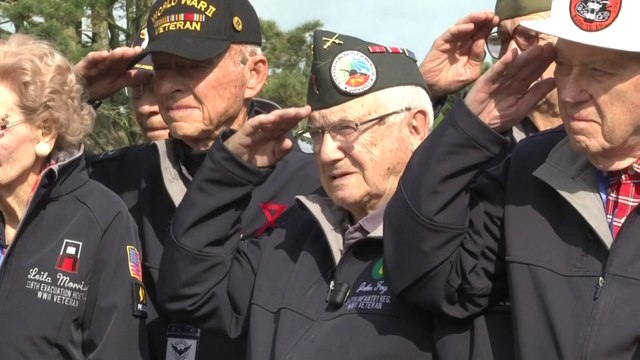 Me voilà, 75 ans après le D-Day, quel honneur ! Des vétérans américains reviennent sur les plages du Débarquement