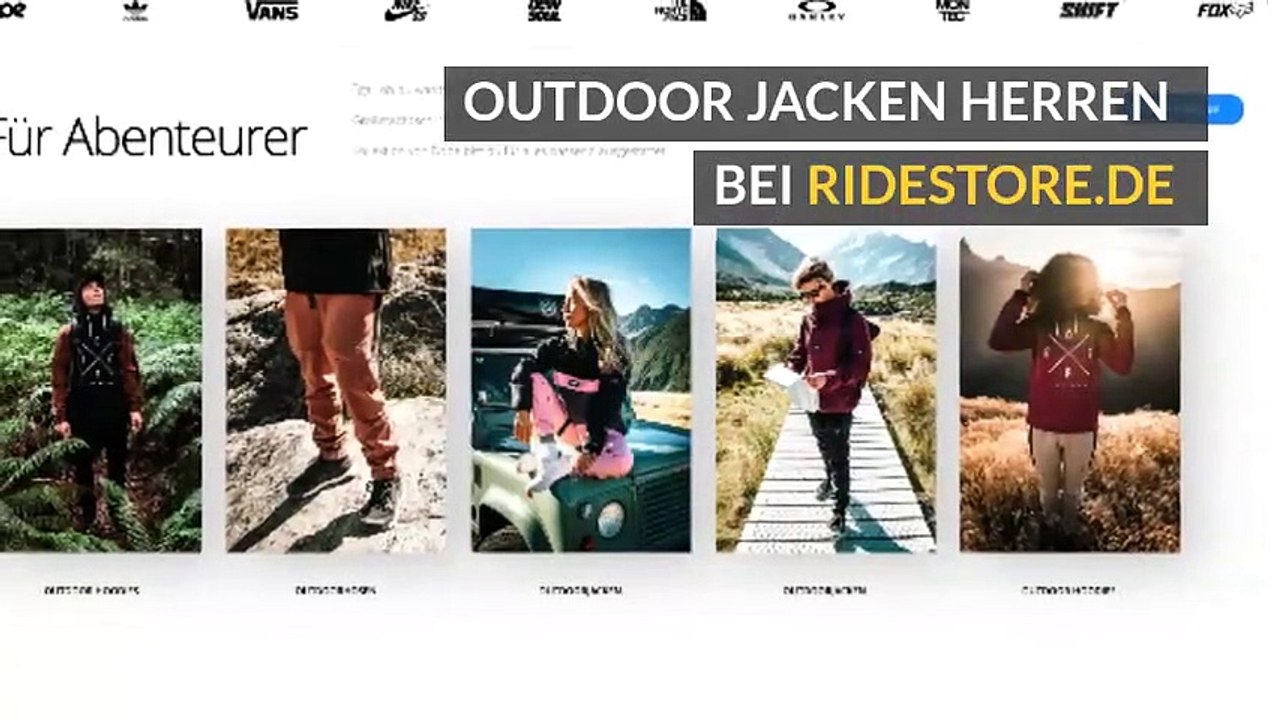Outdoor Jacken Herren bei Ridestore