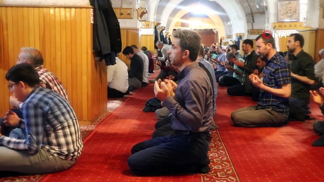 Ulu Cami’de bayram yoğunluğu