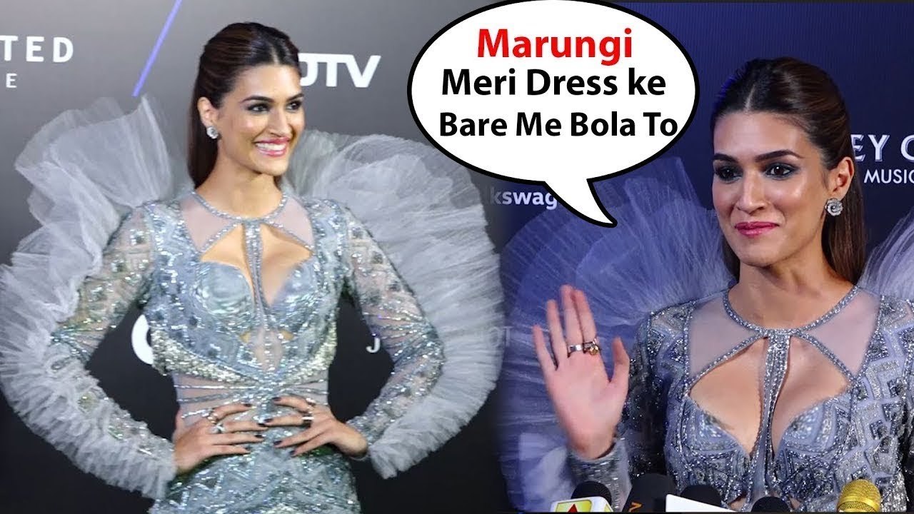 Kriti Sanon Shows Her Beautiful Different Dress At Red Carpet GQ 100 Best Dresse (1)