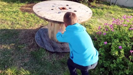 Cache-cache dans notre Maison en Corse !