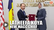 Latheefa Koya takes over as MACC chief