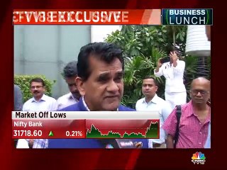 Pushing for all delivery vehicles & state buses to be electric, says Amitabh Kant