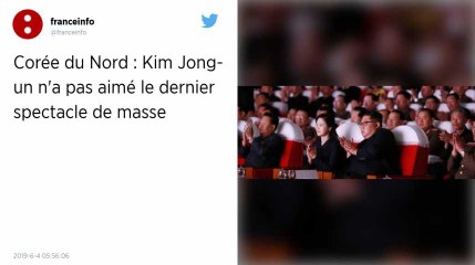 Corée du Nord. Kim Jong-un fustige un spectacle de propagande à la gloire du régime