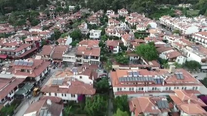 "Sakin kent"te oteller dolunca kamp alanlarında yoğunluk oluştu - MUĞLA