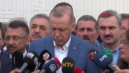 İSTANBUL- CUMHURBAŞKANI ERDOĞAN'DAN BALRAM NAMAZI SONRASI AÇIKLAMALAR 2