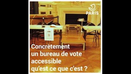 Le vote, un droit pour tous : accessibilité