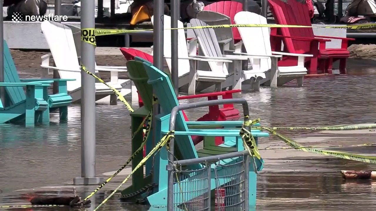 Toronto braces for more flooding as Lake Ontario water levels reach highest level in recorded history