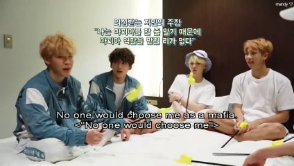 ENG SUB BTS PLAYING MAFIA GAME  Seasons Greeting 2018