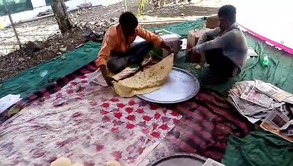 indian village romani roti making by mom