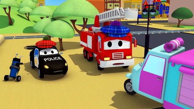 La Super Patrouille - Le casseur de vitres - La Ville des Voitures Dessin animé pour enfants