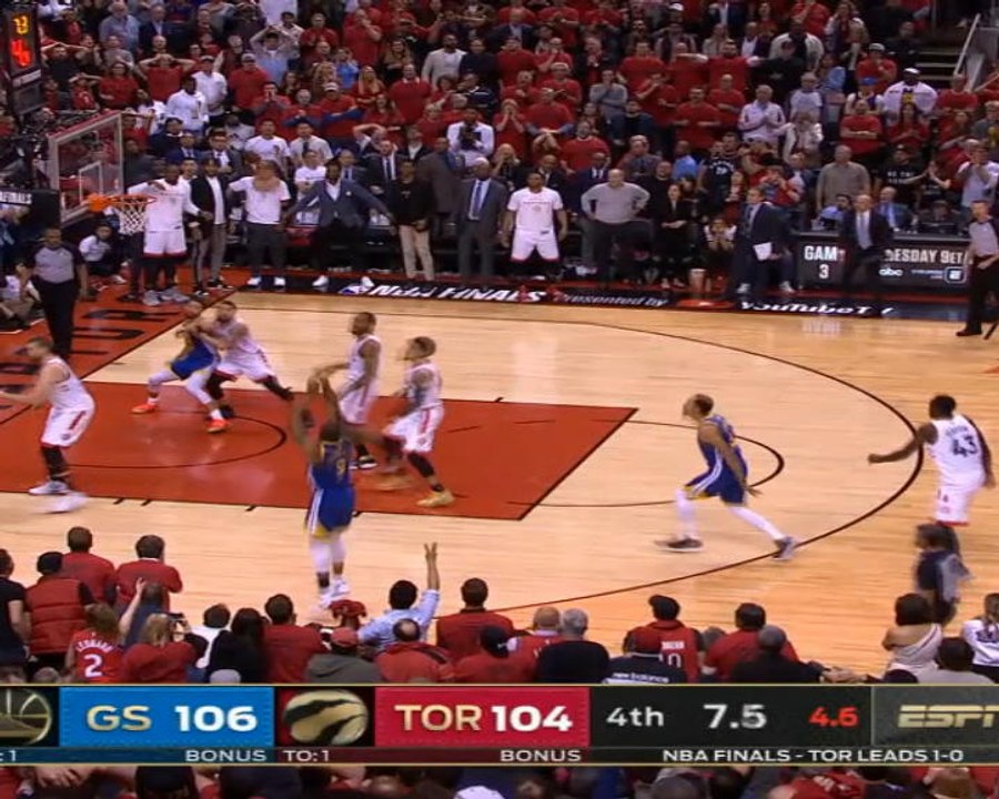 لقطة:كرة سلة: ايغوادالا وثلاثية متقنة في المواجهة الثانية لنهائي الـ ان بي اي