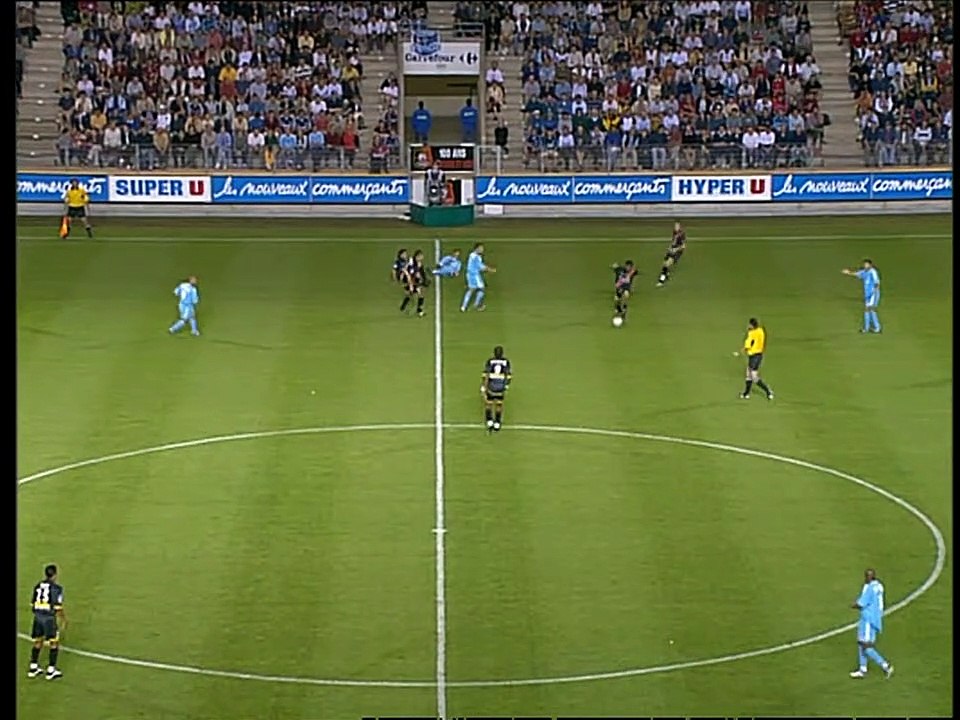 24/08/02 : carton rouge Gabriel Loeschbor (63') : Rennes - Marseille (1-3)