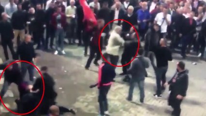 Download Video: LLESHAJ PUBLIKON VIDEON KU U PLAGOS PROTESTUESI I 2 QERSHORIT