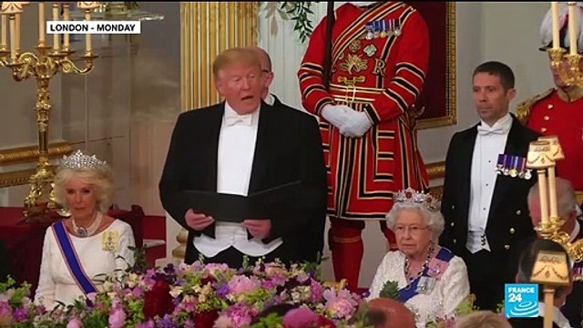 Trump to meet Theresa May in second day of state visit