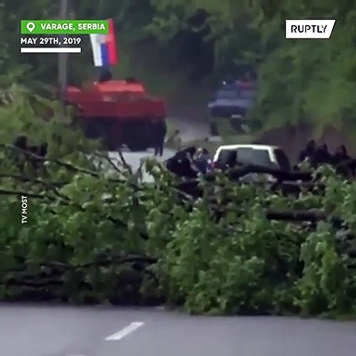 Pamje të pa publikuara nga momenti kur Policia e Kosovës arreston punëtorin rus të UNMIK-ut