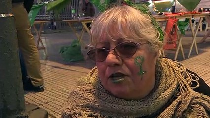 Download Video: Mujeres marchan contra feminicidios y por aborto legal en Argentina