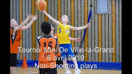 Tournoi Mini de Ville-la-Grand, 6 avril 2019, non-shooting plays