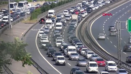 İSTANBUL- İSTANBUL'DA BAYRAM TRAFİĞİ - 2