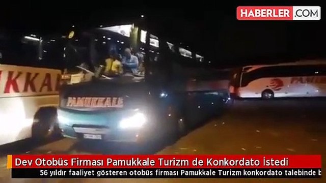 Dev Otobüs Firması Pamukkale Turizm de Konkordato İstedi