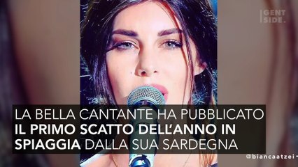 Bianca Atzei nuova foto su instagram