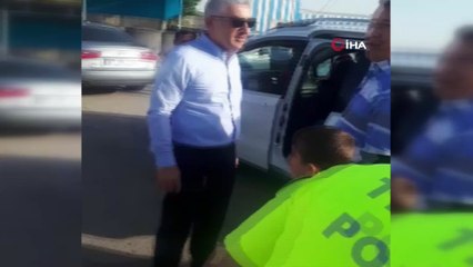 Emniyet Müdürü, sürücü çocuklarına karne dağıttı