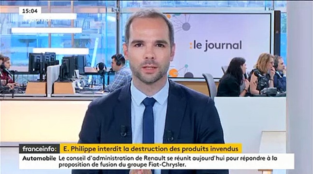 Gaspillage: Le Premier ministre Edouard Philippe annonce l'interdiction de la destruction des produits non alimentaires invendus d'ici 2023