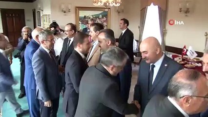 Bursa protokolü bayramlaştı