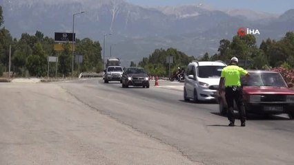 - Polisten tatilcilere "UT"lu mola