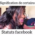Cette jeune fille explique la vraie signification des statuts Facebook. A mourir de rire !