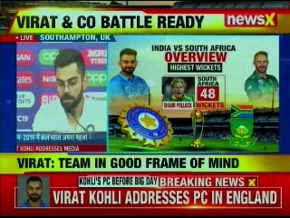 ICC World Cup 2019: Virat Kohli Briefs Media In England