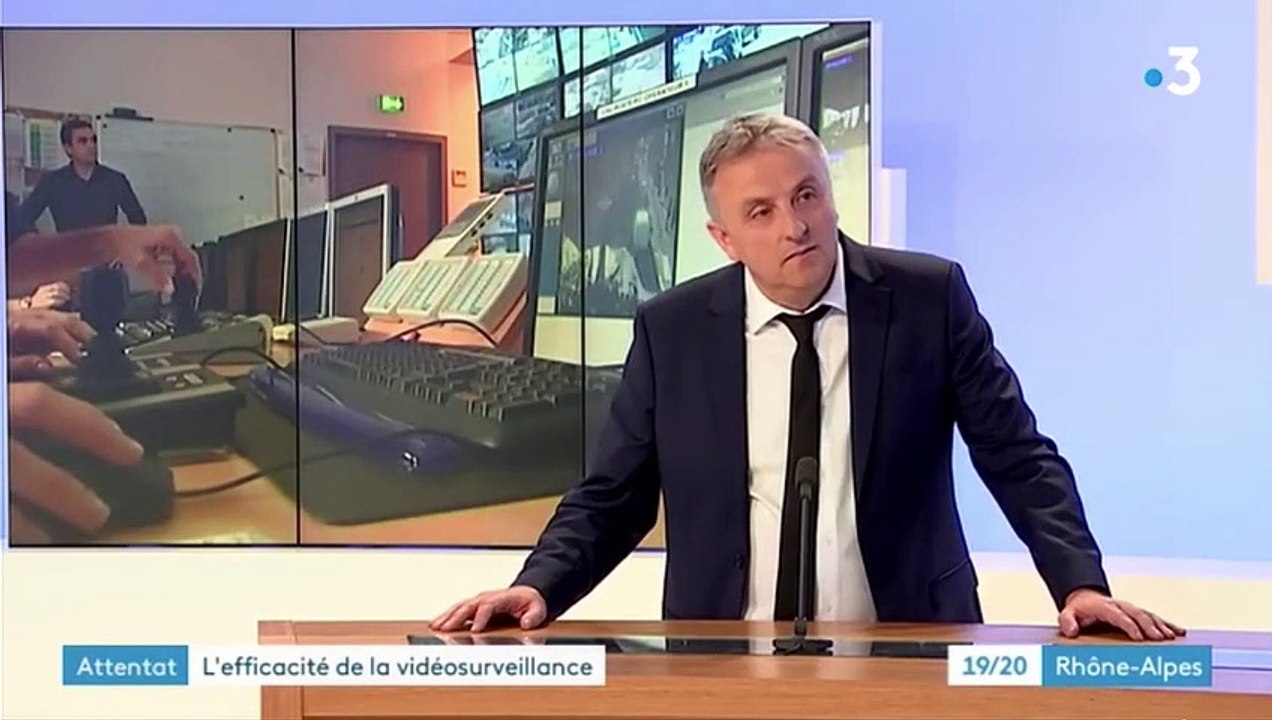 Dominique Legrand, président de l'AN2V au sujet du rôle de la vidéoprotection dans l'identification du principal suspect de l'attentat du 24 mai 2019 à Lyon
