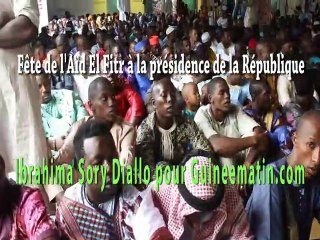 Fête de l'Aïd el fitr à la présidence de la République