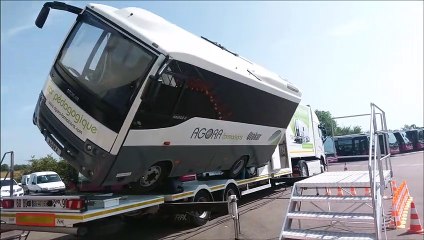 Un exercice d'évacuation d'un bus accidenté à Dijon
