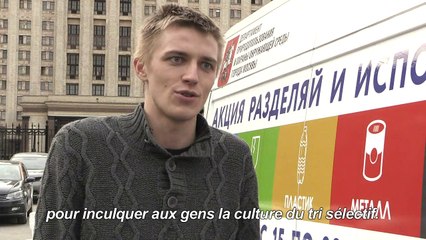 Face au déluge d'ordures, un combat pour le recyclage à Moscou