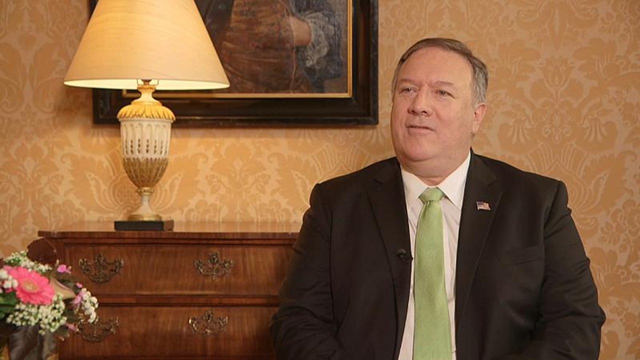 پمپئو در گفتگو با یورونیوز: پیشنهاد مذاکره بدون پیش‌ شرط با ایران جدید نیست