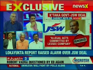 Lokayukta Report Raised Alarm Over JSW Deal, Documents Reveal Govt Went Against Law Dept Opinion