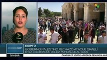 Gob. palestino rechaza ataque israelí durante Día Mundial de Al Quds