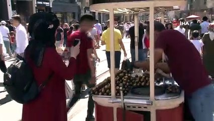 Taksim ve İstiklal’de bayram yoğunluğu