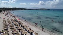 Çeşme Pırlanta Halk Plajı açıldı