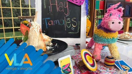 ¡Deliciosos tamales rojos que trae el chef Mariano! | Venga La Alegría