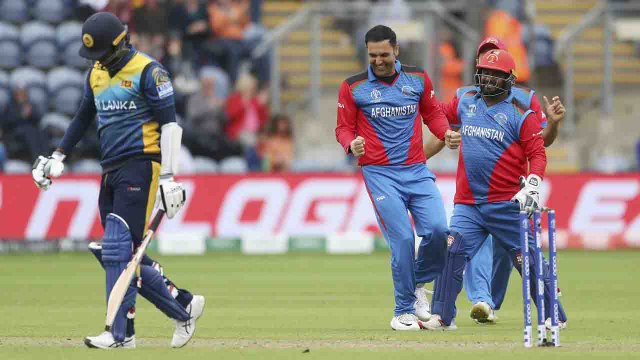 World Cup 2019 AFG vs SL: Sri Lanka all out for 201, Afghanistan need 187 runs by DL |वनइंडिया हिंदी